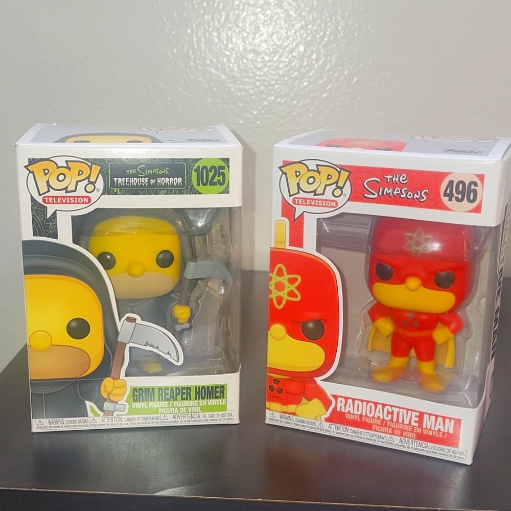 Simpsons Television pop funko